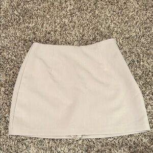 Abercrombie & Fitch Scarlett Mini Skirt Tan